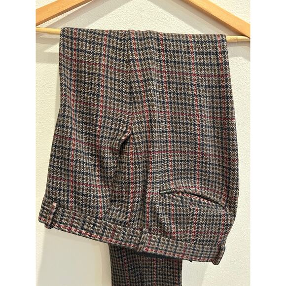 Scotch & Soda Knitted Blazer SZ L and Pant W 34 X 32 L Suit Checker Plaid - Picture 10 of 15